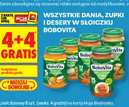 Biedronka Dania, zupki i desery w słoiczku BoboVita oferta