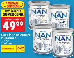 Biedronka Mleko modyfikowane Nestlé Nan Optipro Plus oferta