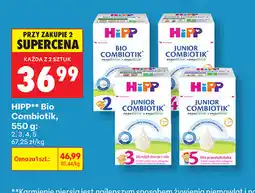 Biedronka Mleko modyfikowane HiPP Bio Combiotik / Junior Combiotik oferta
