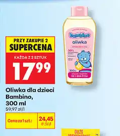 Biedronka Oliwka dla dzieci Bambino oferta