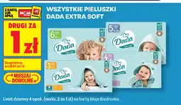 Biedronka Wszystkie pieluszki Dada Extra Soft oferta