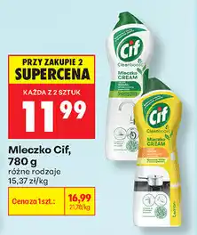 Biedronka Mleczko Cif oferta