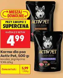 Biedronka Karma dla psa Activ Pet oferta