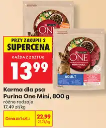 Biedronka Karma dla psa Purina One Mini oferta