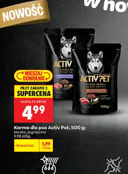 Biedronka Karma dla psa Activ'Pet, 500 g: kaczka, jagnięcina oferta