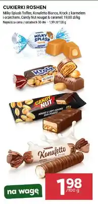 Cukierki Roshen Candy Nut nougat & caramel