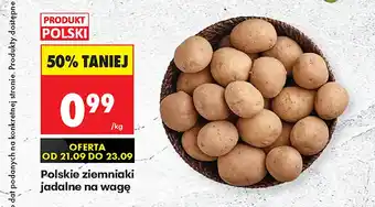 Biedronka Ziemniaki jadalne polskie oferta