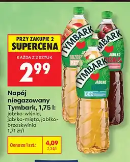 Biedronka Napój niegazowany Tymbark jabłko-wiśnia oferta