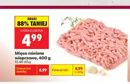 Biedronka Mięso mielone wieprzowe oferta