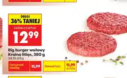 Biedronka Big burger wołowy Kraina Mięs oferta