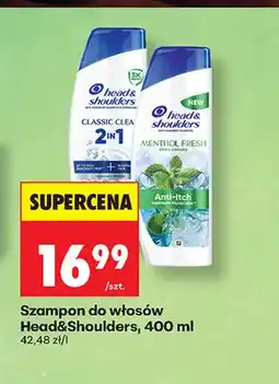 Biedronka Szampon do włosów Head & Shoulders Menthol Fresh oferta