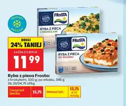 Biedronka Ryba z pieca z brokułami Frosta oferta