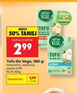 Biedronka Tofu naturalne Go Vege oferta