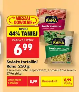 Biedronka Świeże tortellini z serem ricotta i szpinakiem Rana oferta