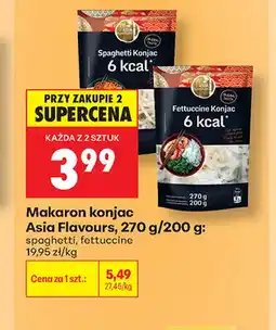 Biedronka Makaron konjac spaghetti Asia Flavours oferta