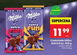 Biedronka Czekolada Milka Extra Fun Tropical Mix & Popping Candy oferta