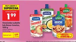 Biedronka Owsianka z bananami i truskawkami Lubella oferta