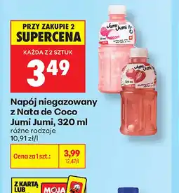 Biedronka Napój niegazowany z Nata de Coco Jumi oferta