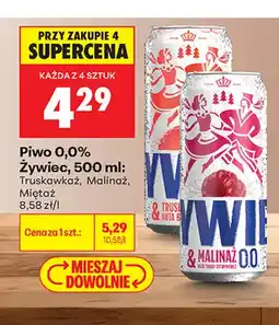 Biedronka Piwo bezalkoholowe Żywiec Truskawkaż oferta