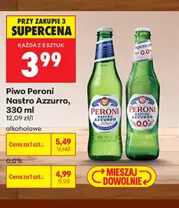 Biedronka Piwo bezalkoholowe Peroni Nastro Azzurro oferta