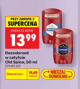 Biedronka Dezodorant w sztyfcie Old Spice Whitewater oferta