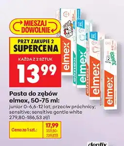 Biedronka Pasta do zębów Elmex sensitive oferta