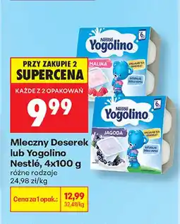 Biedronka Mleczny deserek Nestlé 4-pak oferta