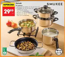 Biedronka Garnuszek do mleka o śr. 14 cm i poj. 1,5 l Smukee oferta