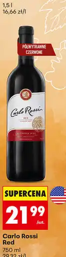 Biedronka Carlo Rossi Red oferta