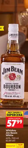 Biedronka Whiskey Jim Beam White 40% oferta