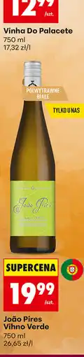 Biedronka João Pires Vinho Verde oferta