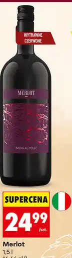 Biedronka Merlot Badia Al Colle oferta