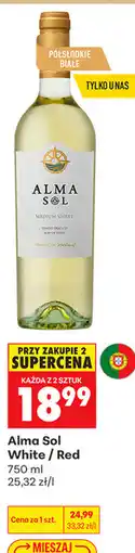 Biedronka Alma Sol White / Red oferta