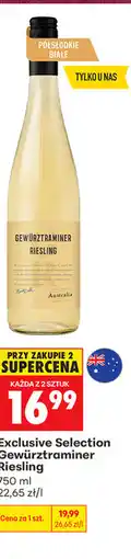 Biedronka Exclusive Selection Gewürztraminer Riesling oferta
