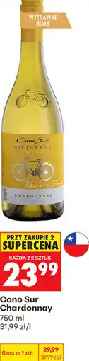Biedronka Cono Sur Chardonnay oferta