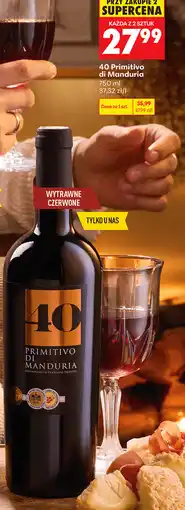 Biedronka Wino 40 Primitivo di Manduria oferta
