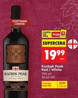 Biedronka Wino Kazbek Peak Red / White oferta