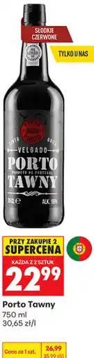Biedronka Wino Porto Tawny Velgado oferta