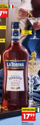 Biedronka Wermut La Torina Rosso oferta