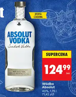 Biedronka Wódka Absolut oferta