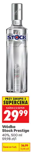 Biedronka Wódka Stock Prestige oferta