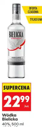 Biedronka Wódka Bielicka oferta