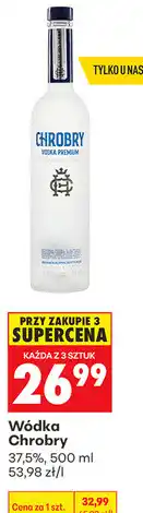 Biedronka Wódka Chrobry oferta