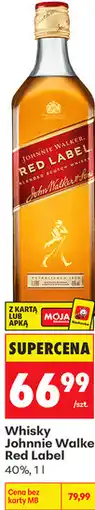 Biedronka Whisky Johnnie Walker Red Label oferta