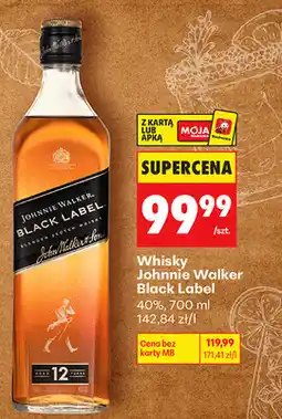 Biedronka Whisky Johnnie Walker Black Label oferta