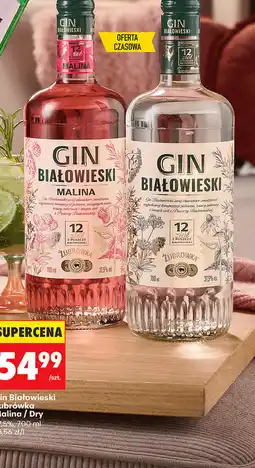 Biedronka Gin Białowieski Żubrówka Malina / Dry oferta