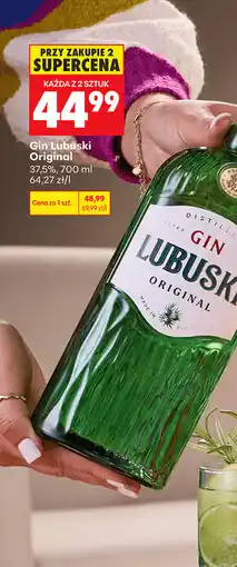 Biedronka Gin Lubuski Original oferta