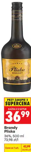 Biedronka Brandy Pliska oferta