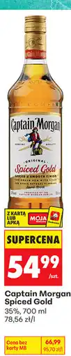 Biedronka Captain Morgan Spiced Gold oferta