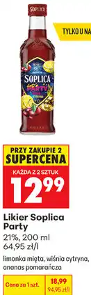 Biedronka Likier Soplica Party 21% oferta